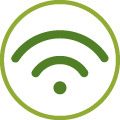 Internet Access - cabled in but no  superfast - fair usage policy