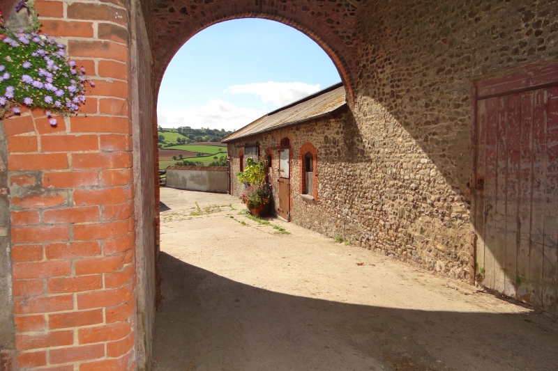 Entrance to the Court Yard