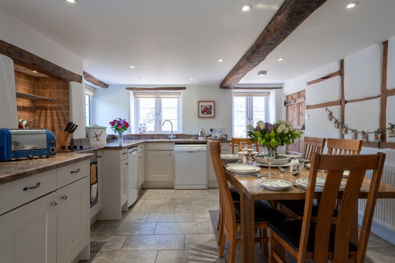 kitchen at Pickwell Barton Croyde