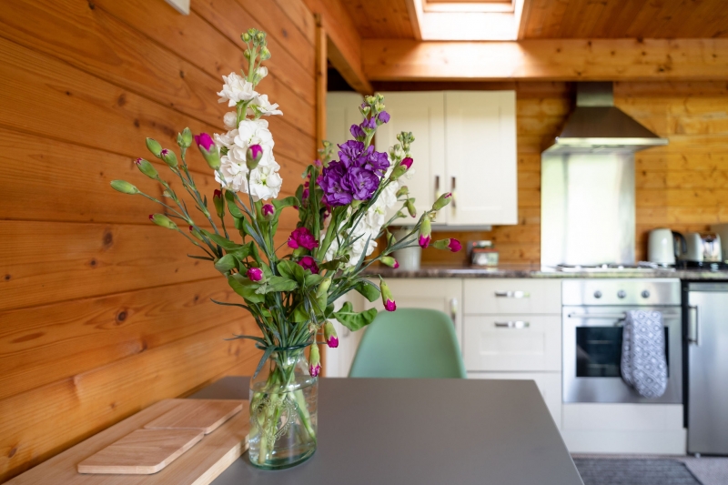 Swallows cabin flowers