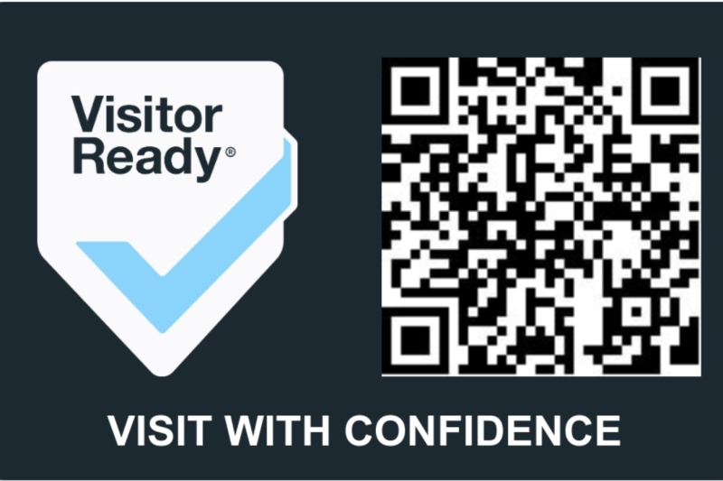 Visitor ready