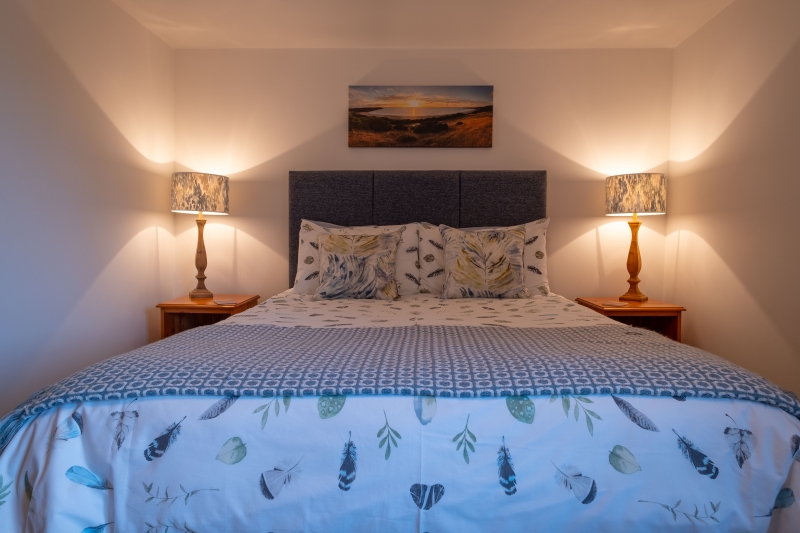 master bedroom at Pickwell Barton Croyde