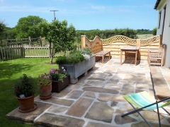 The patio