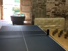 Our Games room for wet days!