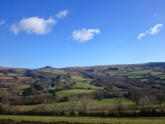 View of Widecombe-in-the-moor