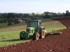 Ploughing at Courtbrook Farm