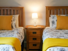 Twin bedded room