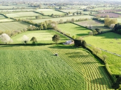 Deer Den from above