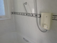 Bathroom - shower over bath