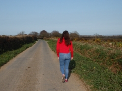 Take a walk along the quiet country lanes around Forda Farm B&B, close to Holsworthy and Bude on the North Devon and Cornwall border.