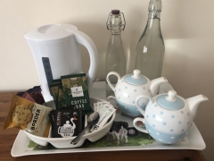 Visit Forda Farm B&B and have your tea tray filled to your requirements.