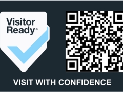 Visitor badge