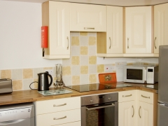 Well equipped self-catering kitchen