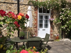 Patio and seating area