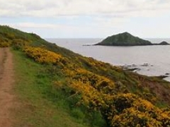 The South West Coast Path and iconic Great Mewstone