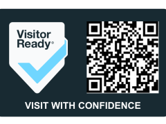 Visitor badge