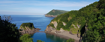 Combe Martin beach