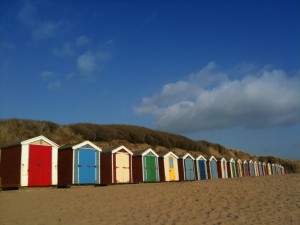 Saunton beach huts