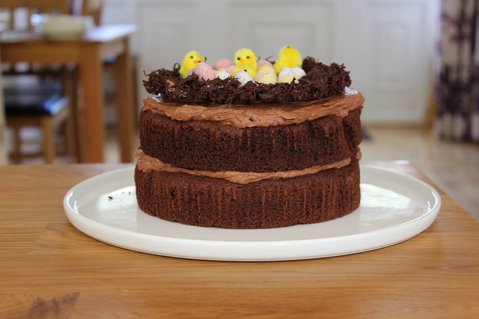 Mincombe Barn choc cake