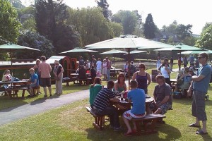 Tiverton canal bar